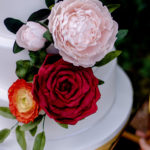 What kind of flowers can I have on a Wedding Cake?